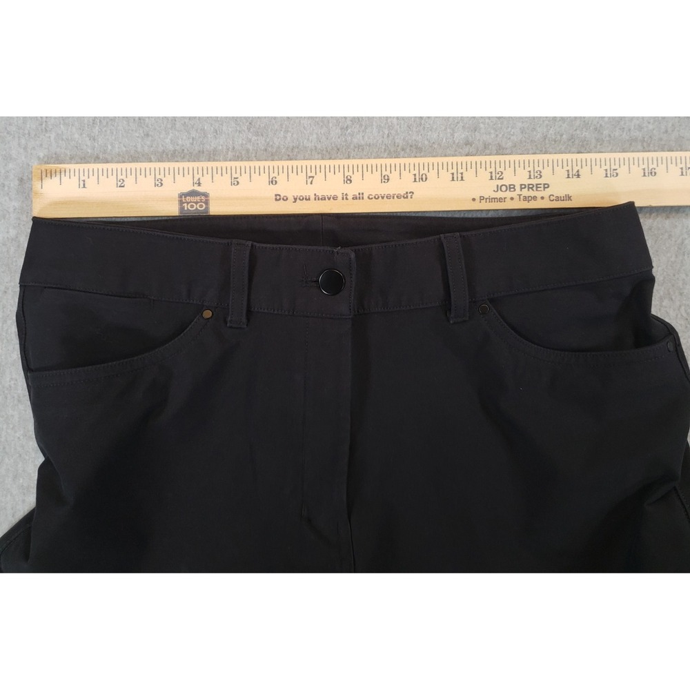 Lululemon City Sleek Wide Legs Pants Womens Black Size 30 High Rise LW5ENJS - Picture 7 of 12